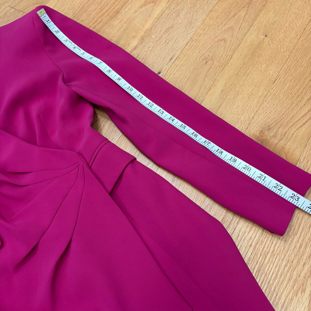 Zara Pink Draped Blazer Dress - Picture 9 of 14